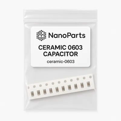 Product NanoParts Ceramic 0603 Capacitor model B3AD4C Image