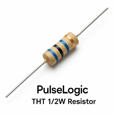 Product PulseLogic THT 1/2W Resistor model 79C7A6 Image