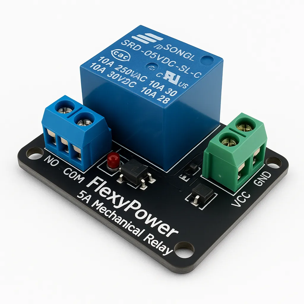 FlexyPower 5A Mechanical Relay model 6F08DF