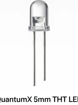 QuantumX 5mm THT LED model 06E90F