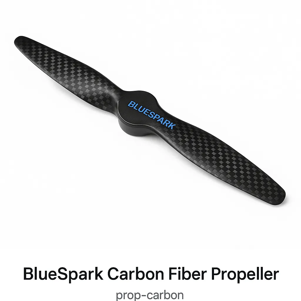 BlueSpark Carbon Fiber Propeller model 812F8C