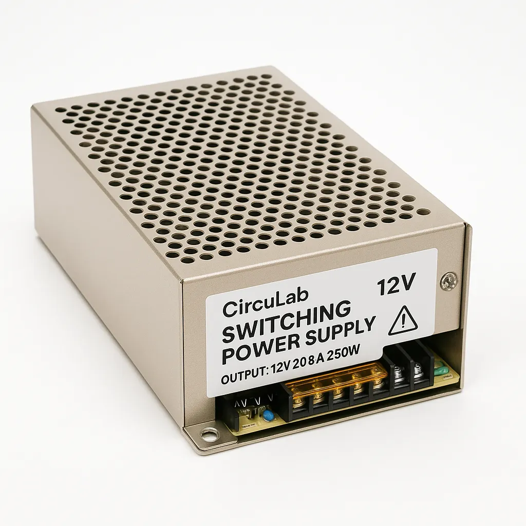 CircuLab Switching 12V Power Supply model 8E6AC7
