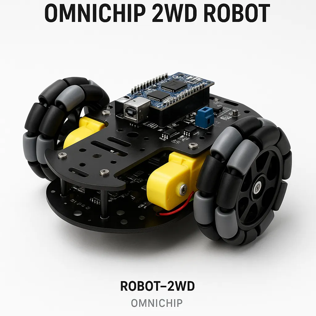 OmniChip 2WD Robot model D3CA72