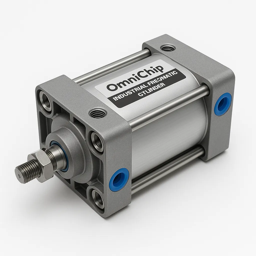 OmniChip Industrial Pneumatic Cylinder model EDCEF5