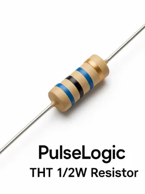 PulseLogic THT 1/2W Resistor model 040EF8