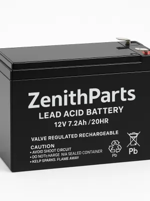ZenithParts Lead Acid Battery model C6C7DF